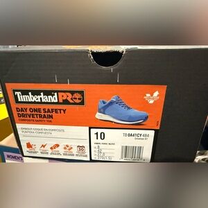 Timberland PRO Blue Composite Toe athletic work Shoes Size 10